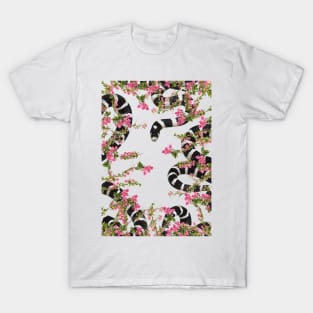 Snake Floral T-Shirt